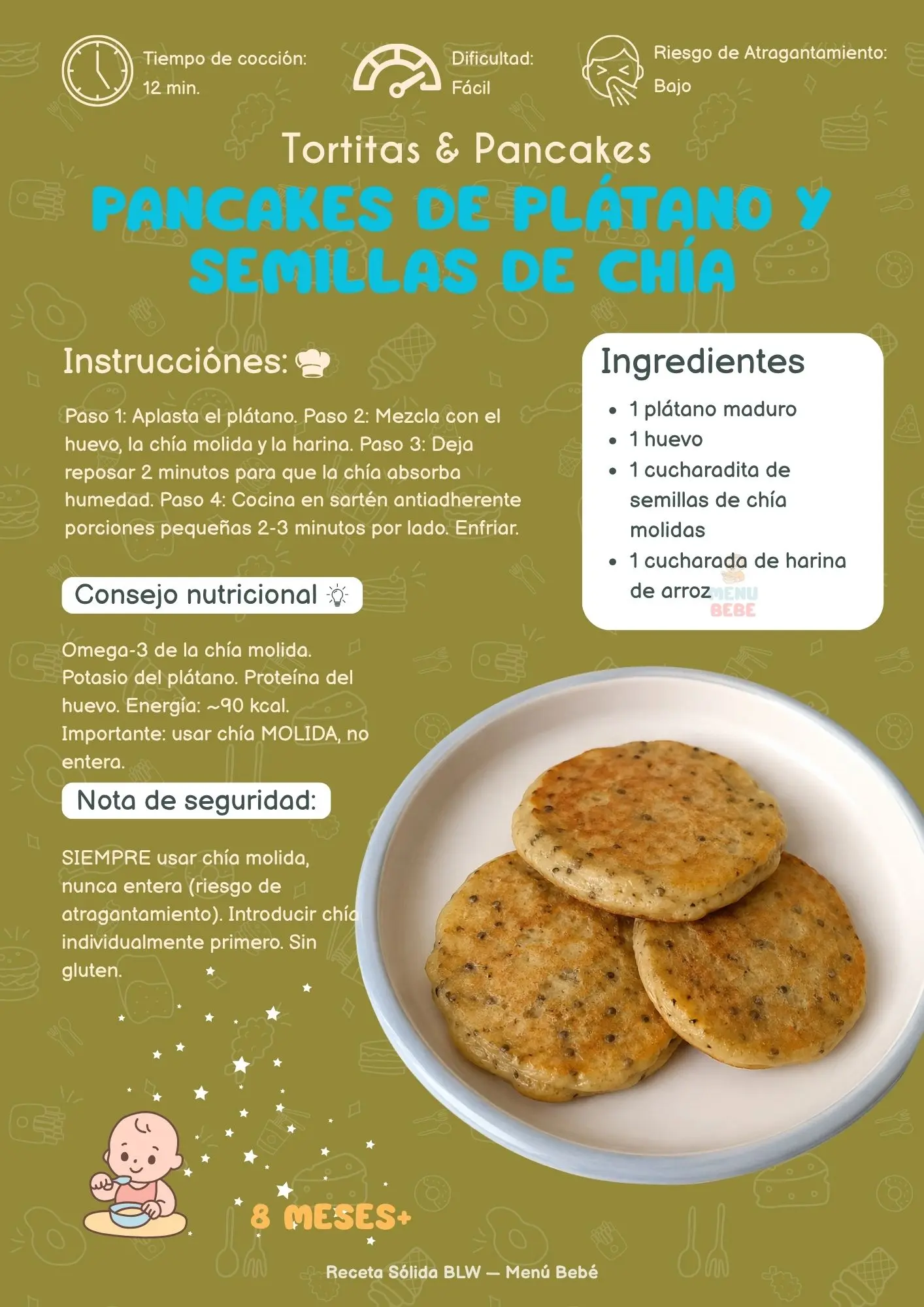 Receta Menú Bebé